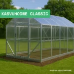 Kasvuhoone Classic 2.5x4 polükarbonaat 4mm