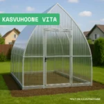 Kasvuhoone Vita 3x10 polükarbonaat 6mm katega